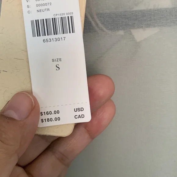 Anthropology let me be sheer beaded sage green side slits tunic small new - Picture 10 of 15